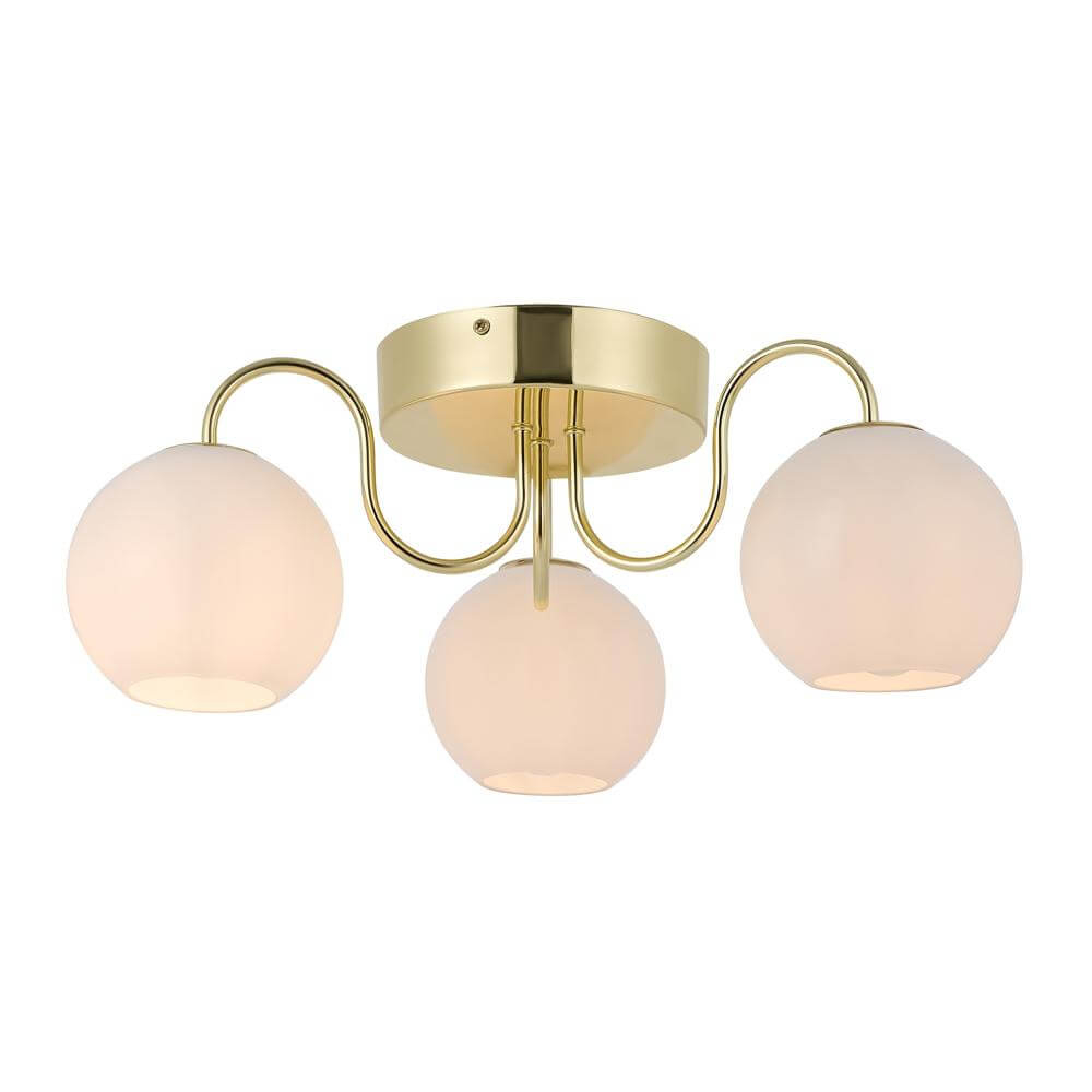 Nordlux Plafondlamp Franca messing - 2312506035 afbeelding