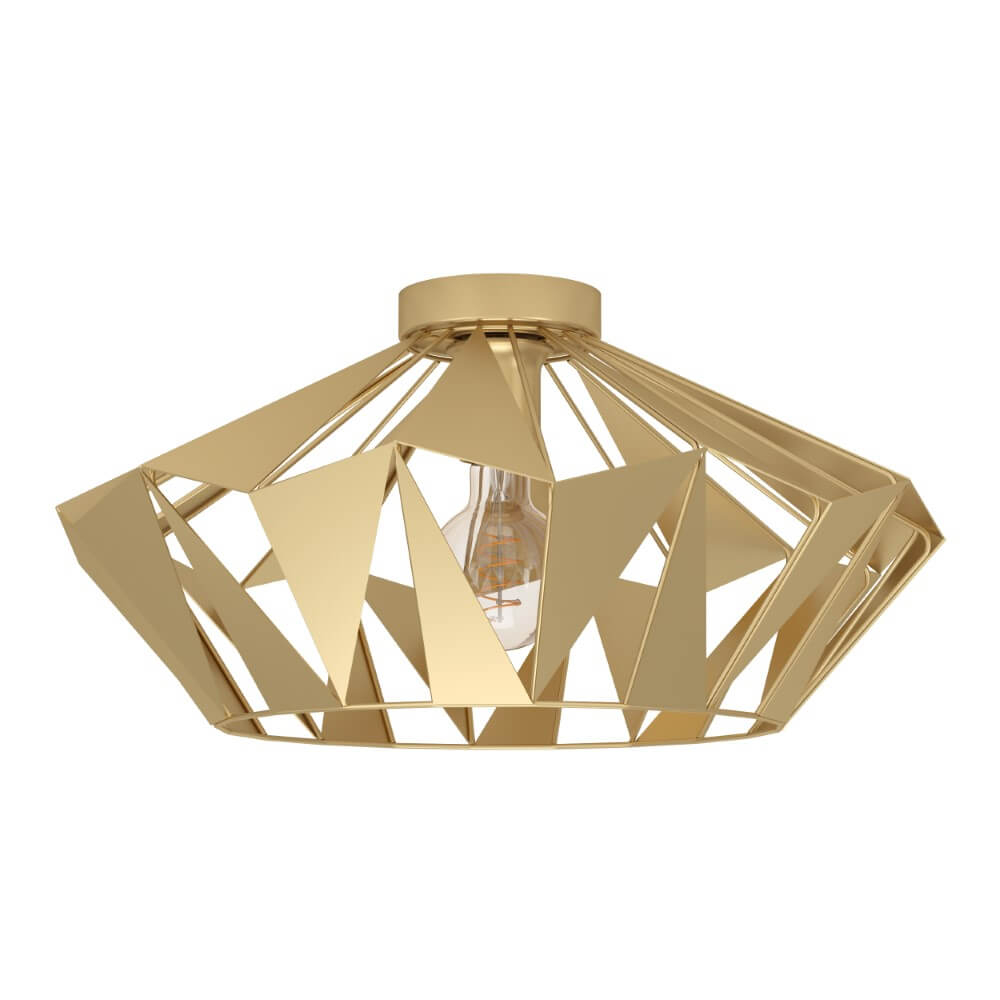 Eglo Gouden Carlton plafondlamp Ø 47cm 43908
