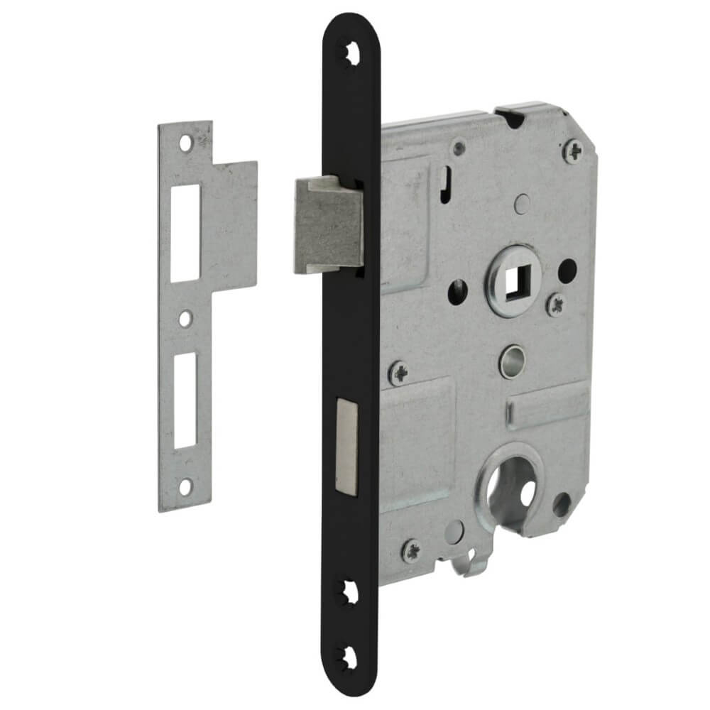 Intersteel Slotkast cilinderDomus zwart afgerond - 0094.954729