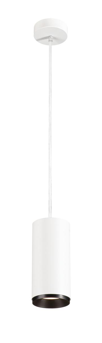 SLV Hanglamp Numinos L wit/zwart 4000K - 36gr - 1004359