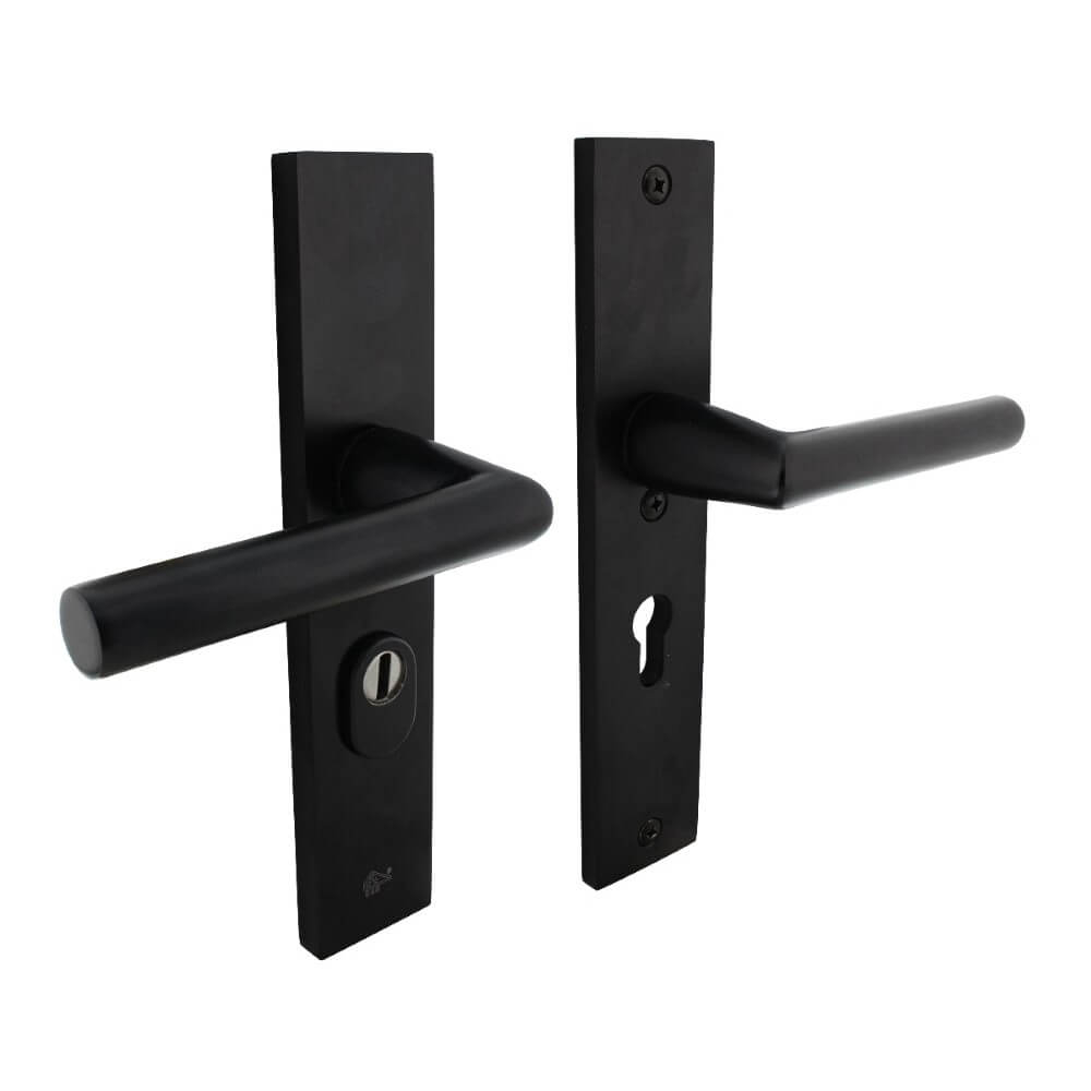 Intersteel Achterdeurbeslag PC 55mmAurano kerntrekbeveiliging zwart - 0023.379529