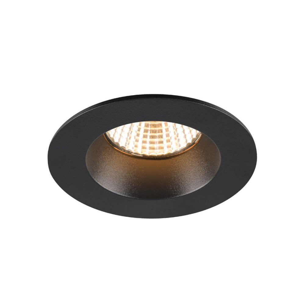 SLV Ronde led spotNew Tria 68 IP65 zwart - 3000K - 500lm - 38g - 1007408