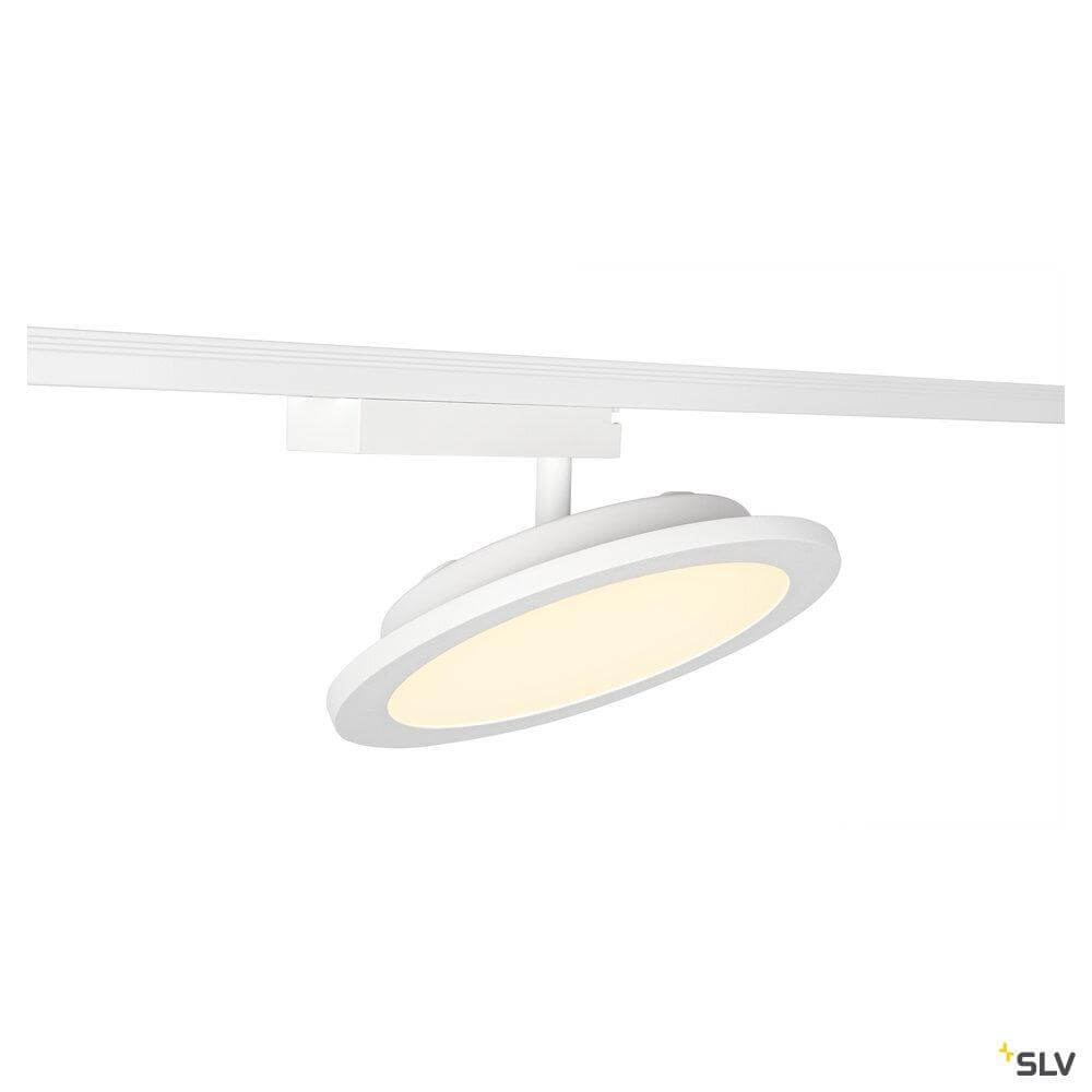SLV 1-fase led paneelPanel Track rond wit - 1004936 afbeelding