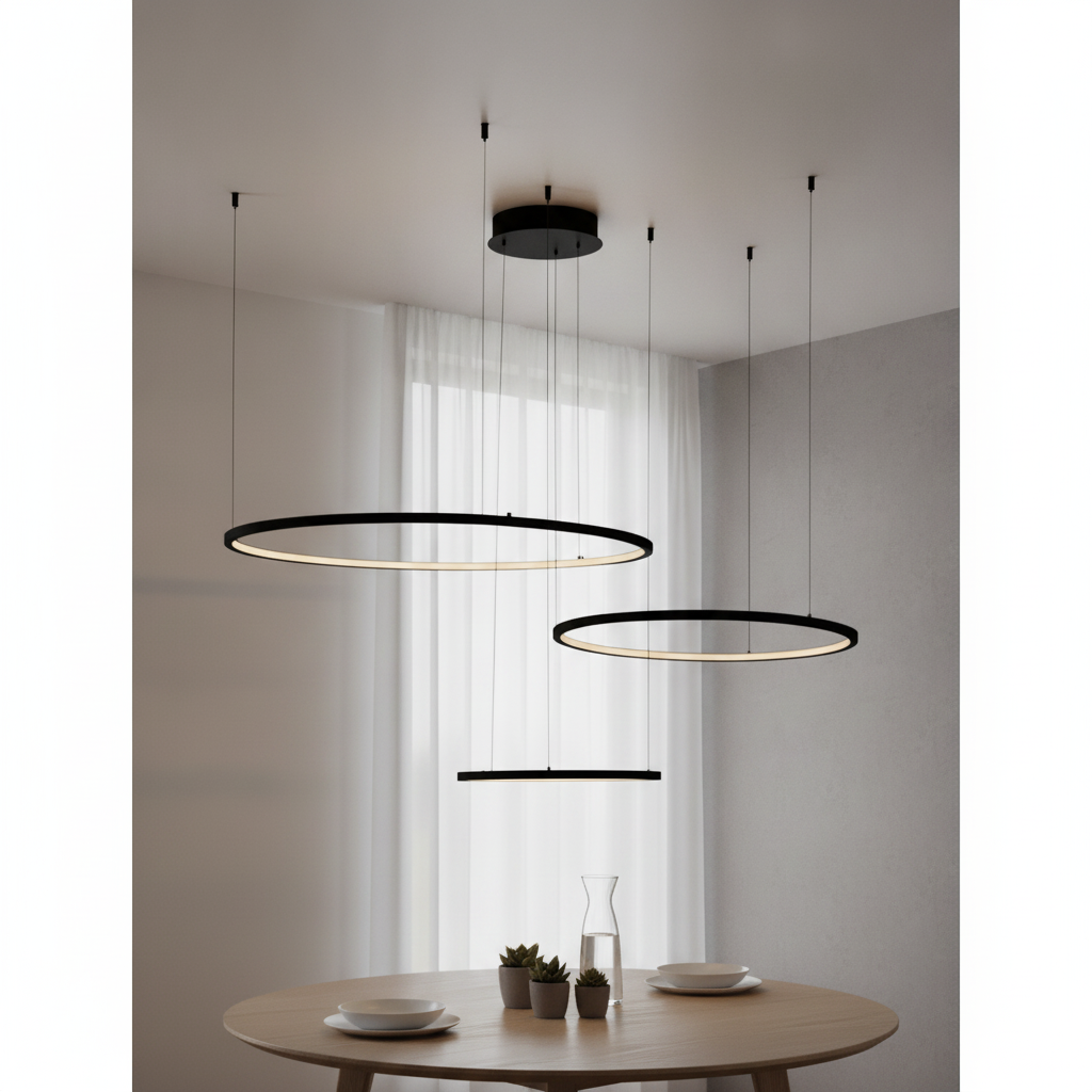 Lyora Design hanglamp Purple zwart - 110347