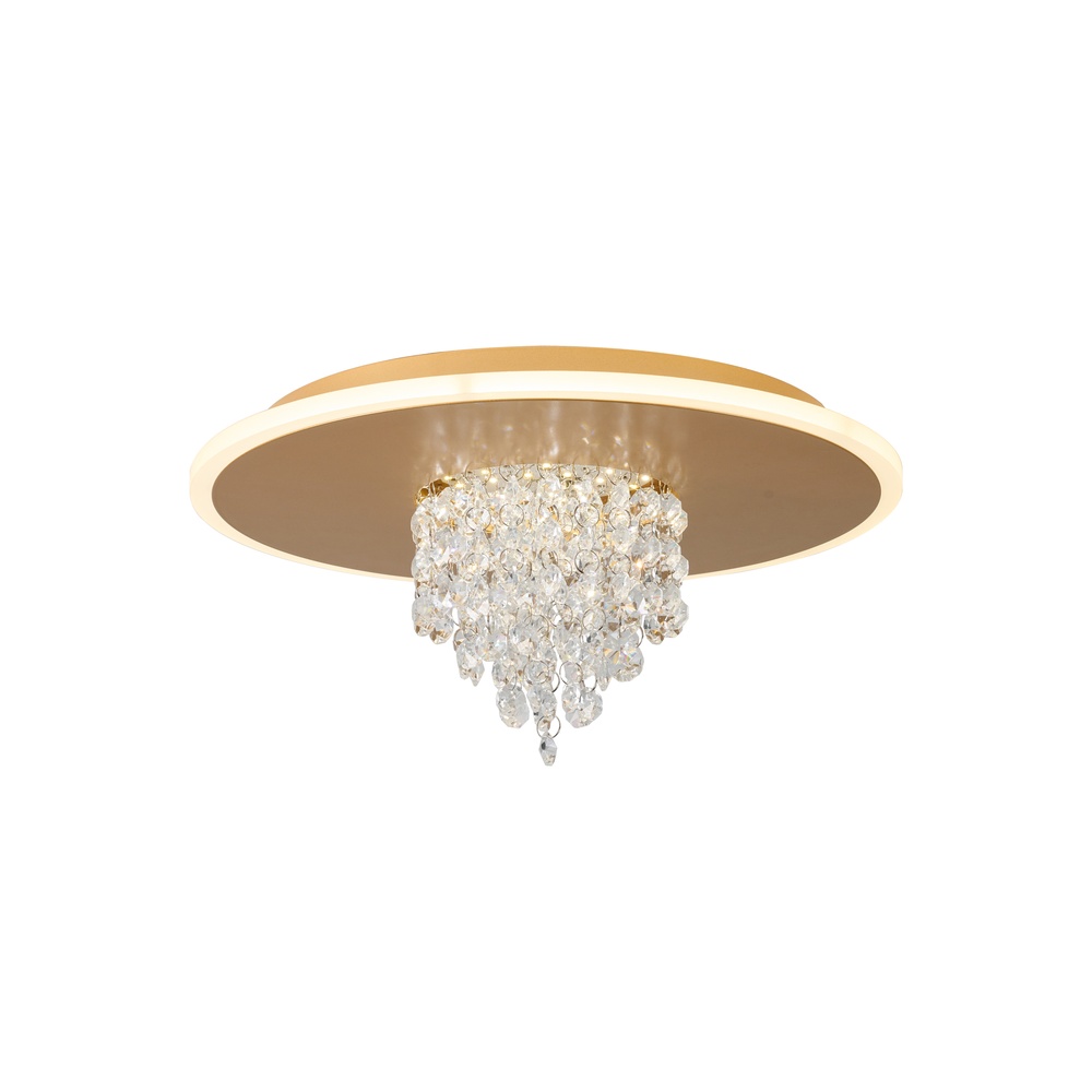 Searchlight PlafondlampDeluge goud - 21126-32GO