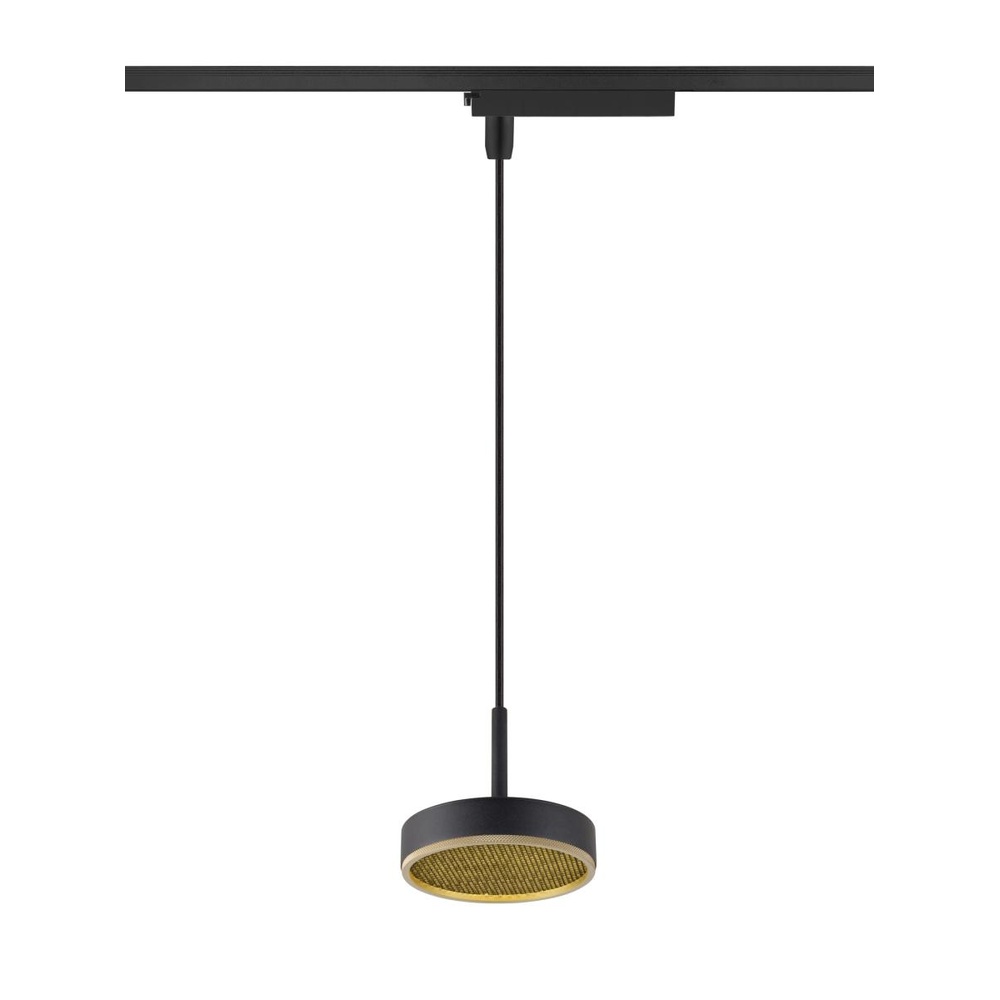 SLV Hanglamp voor railGrip! Flat 1-fase zwart - 1009133