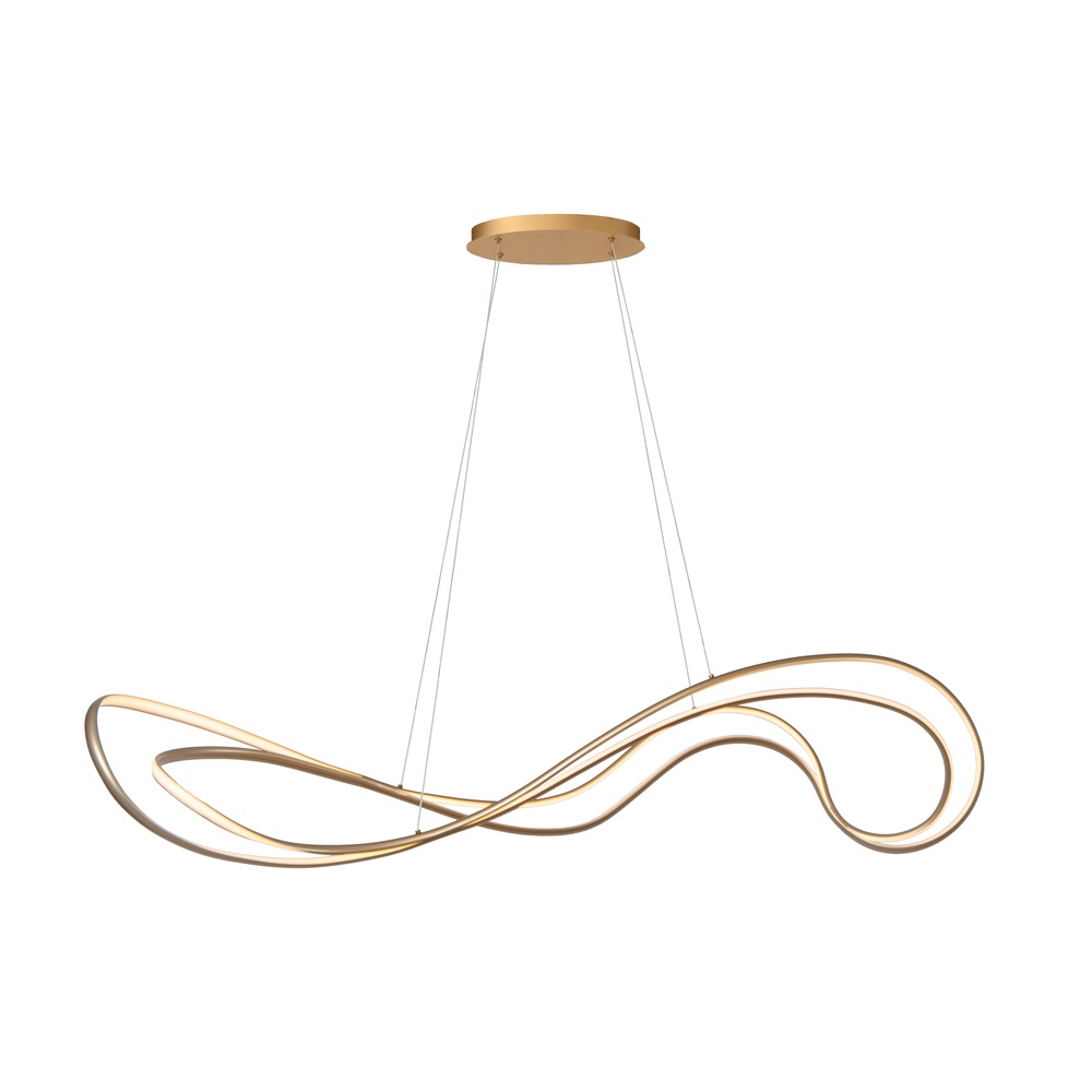 Premium by Lucide Design hanglampSardana krul goud - 52400/59/02