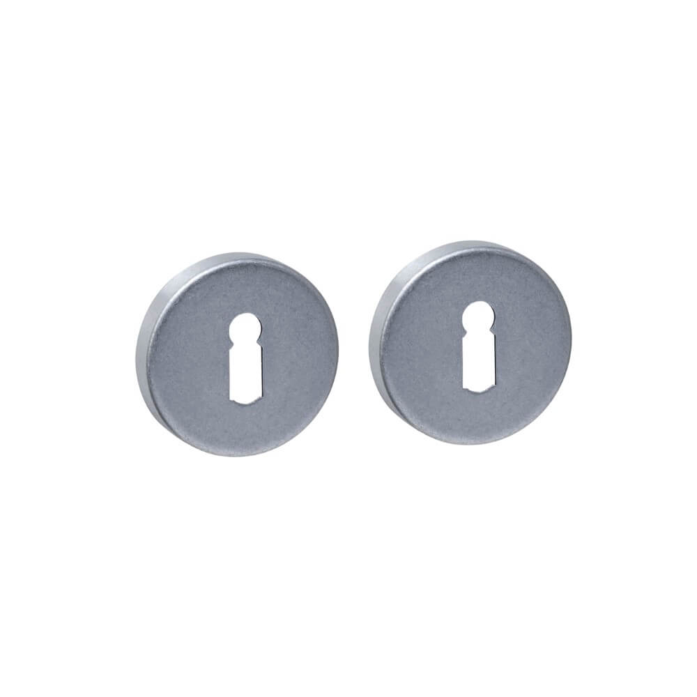 Intersteel Set van 2 sleutelrozettenTira rond RVS getrommeld - 0034.341086