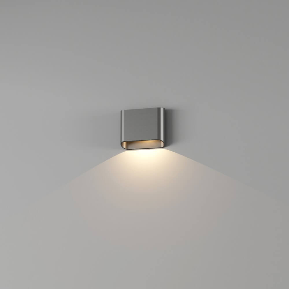 Artdelight WandlampDiaz 1L Gun metal - WL DIAZ-1L GM afbeelding