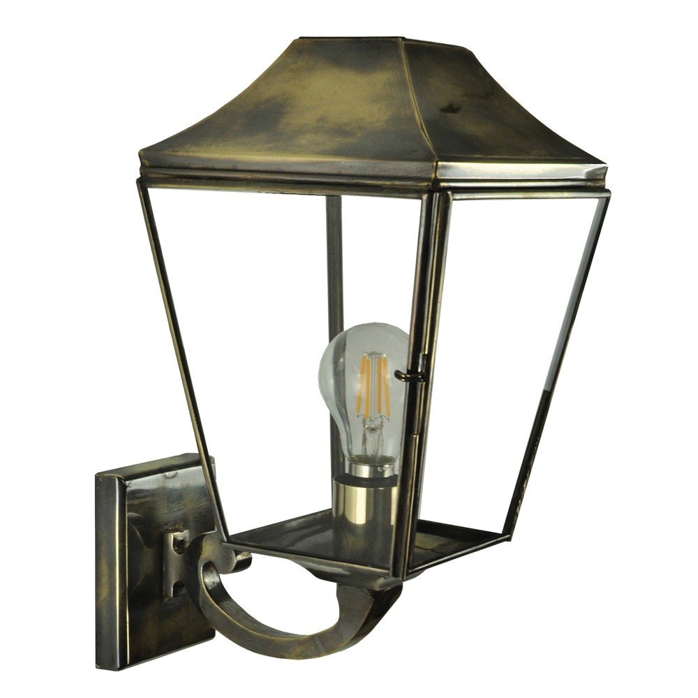 Limehouse Landelijke muurlampKnightbridge 39cm - gepolijst nikkel (N) - 591