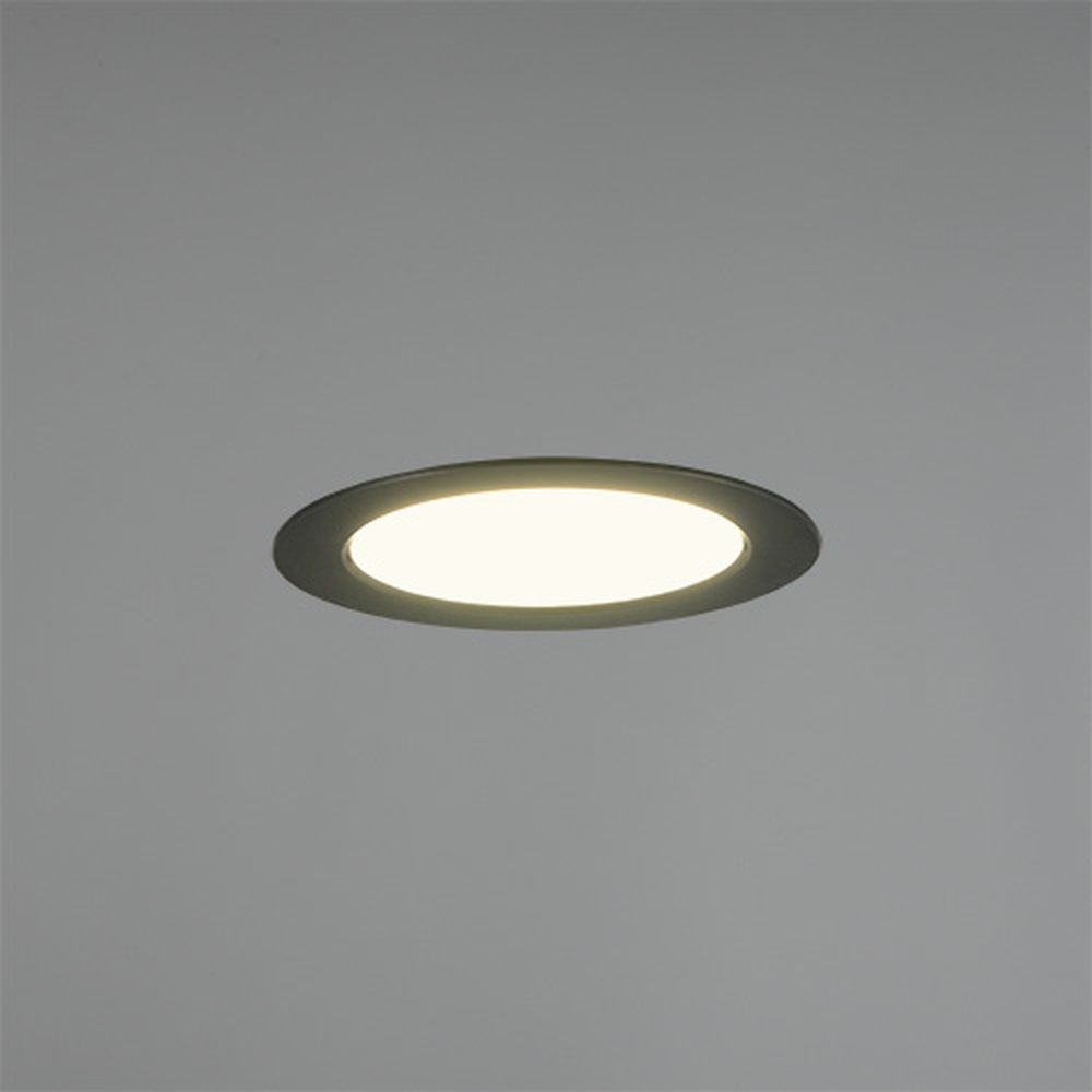 Inbouwspot Ural zwart Ø 17,1cm Trio 4017807711462