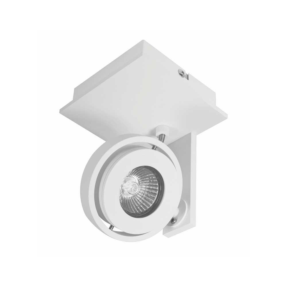 Artdelight 1-lichts opbouwspotMeist wit - PL MEIST1-B WIT afbeelding