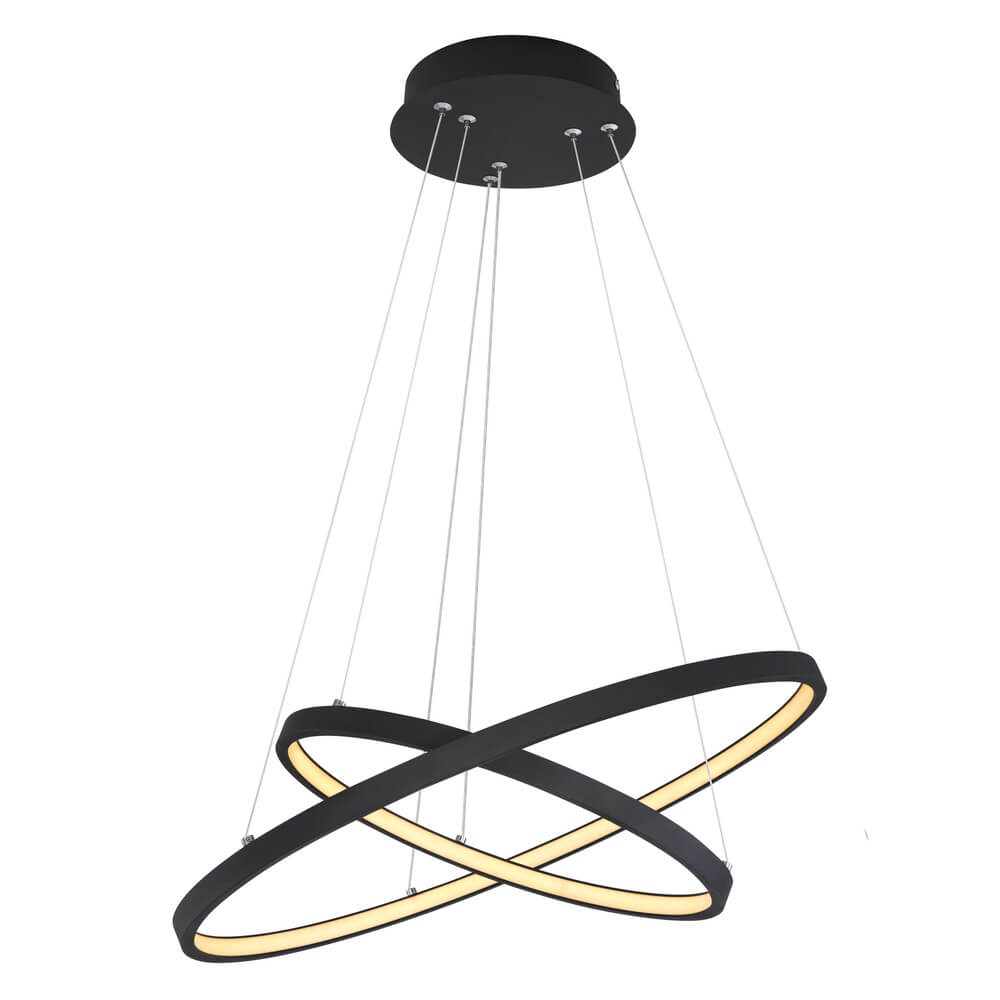 Globo Strakke hanglamp Ralph rond Ø 51cm - 67192-42B