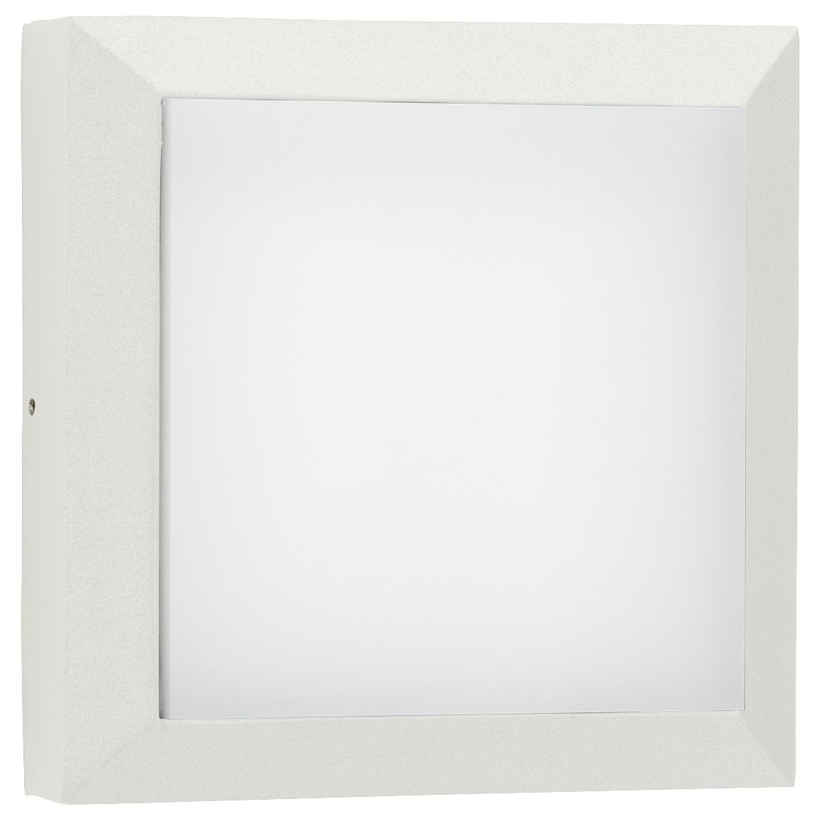 Albert Vierkante wandlamp buitenParel 19cm-wit - 686560