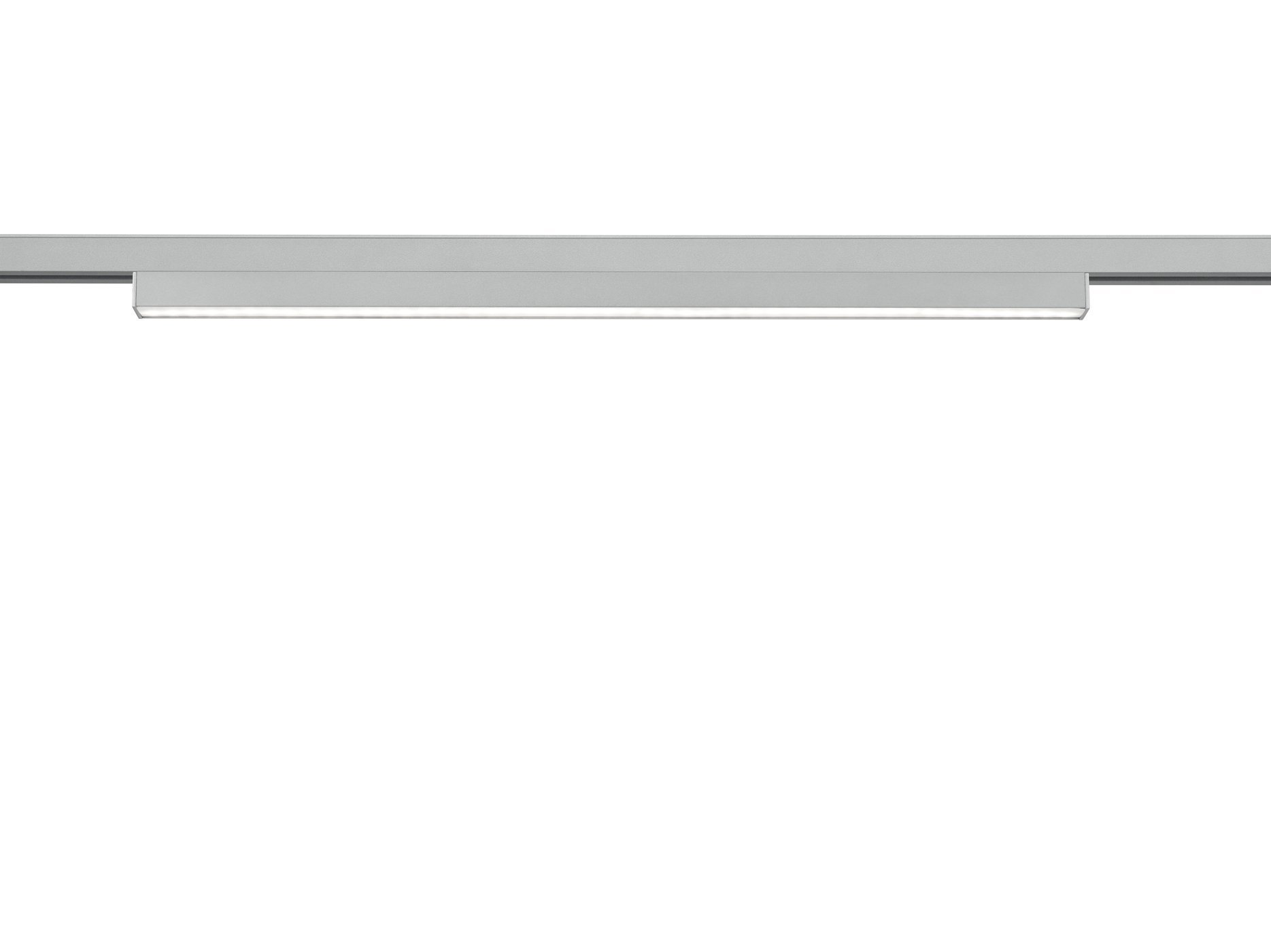 Trio 2-fase rail led lamp Duoline grijs - 77020187