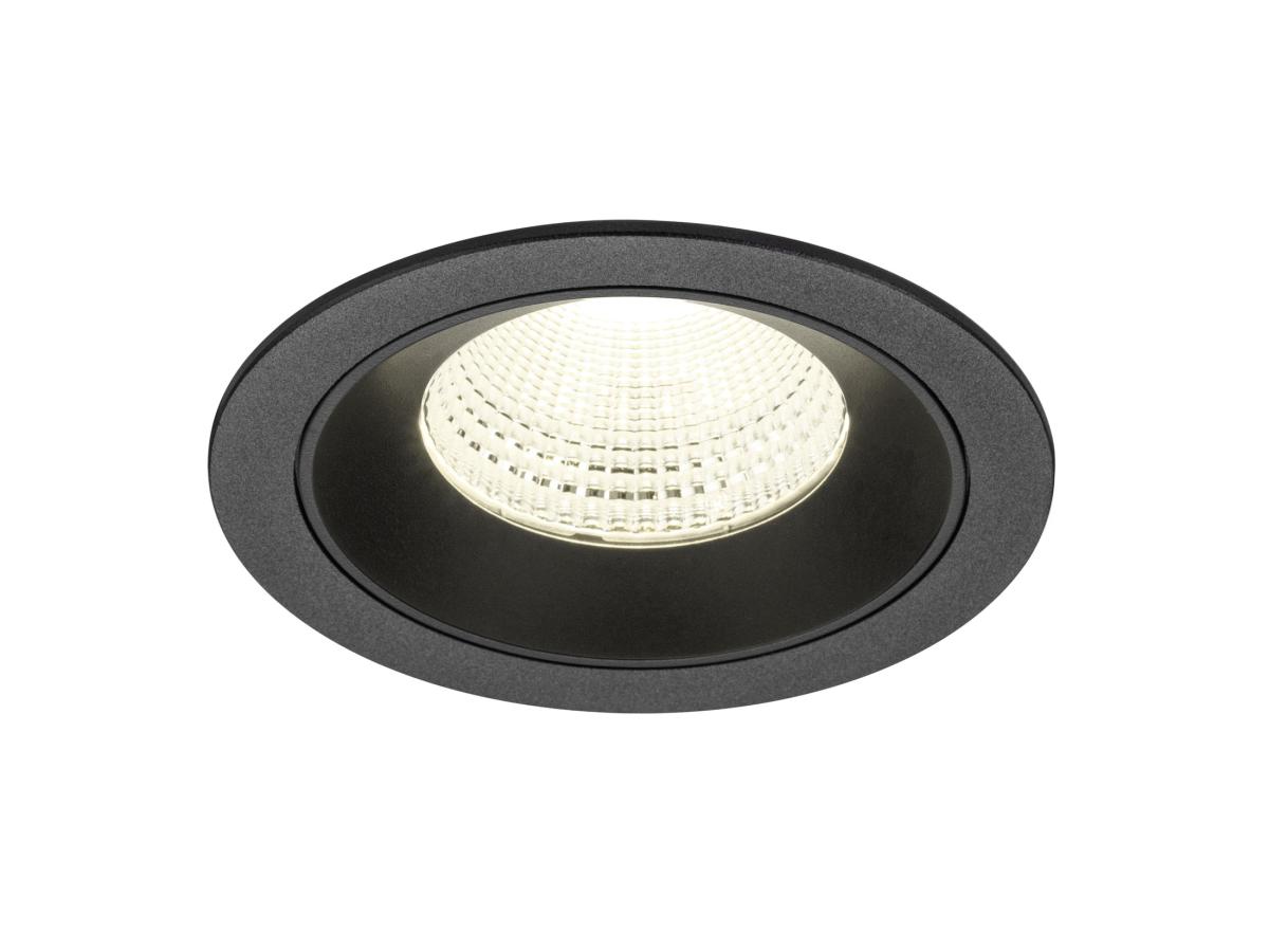 SLV InbouwspotNuminos L zwart 4000K - 55gr - 1009798