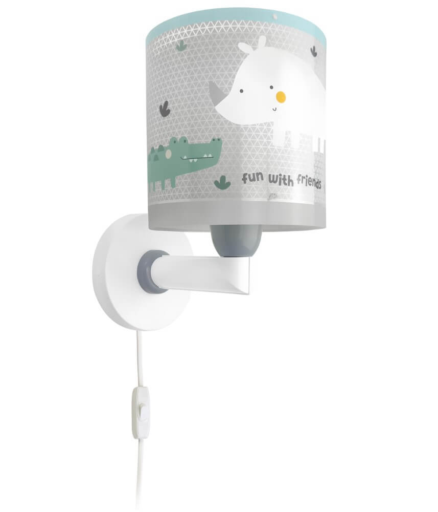 Dalber Wand nachtlampjeRhino & Croco - 60629 afbeelding