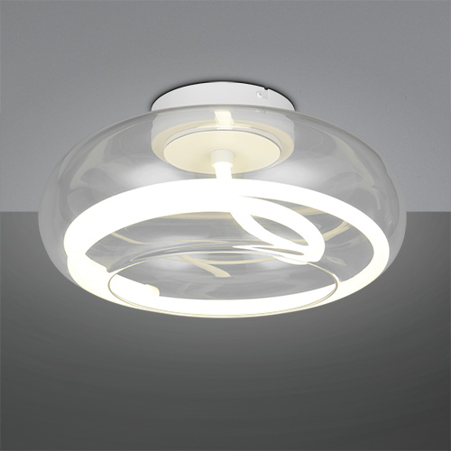 Trio Design plafondlampTarsia wit Ø 40cm - 637810131