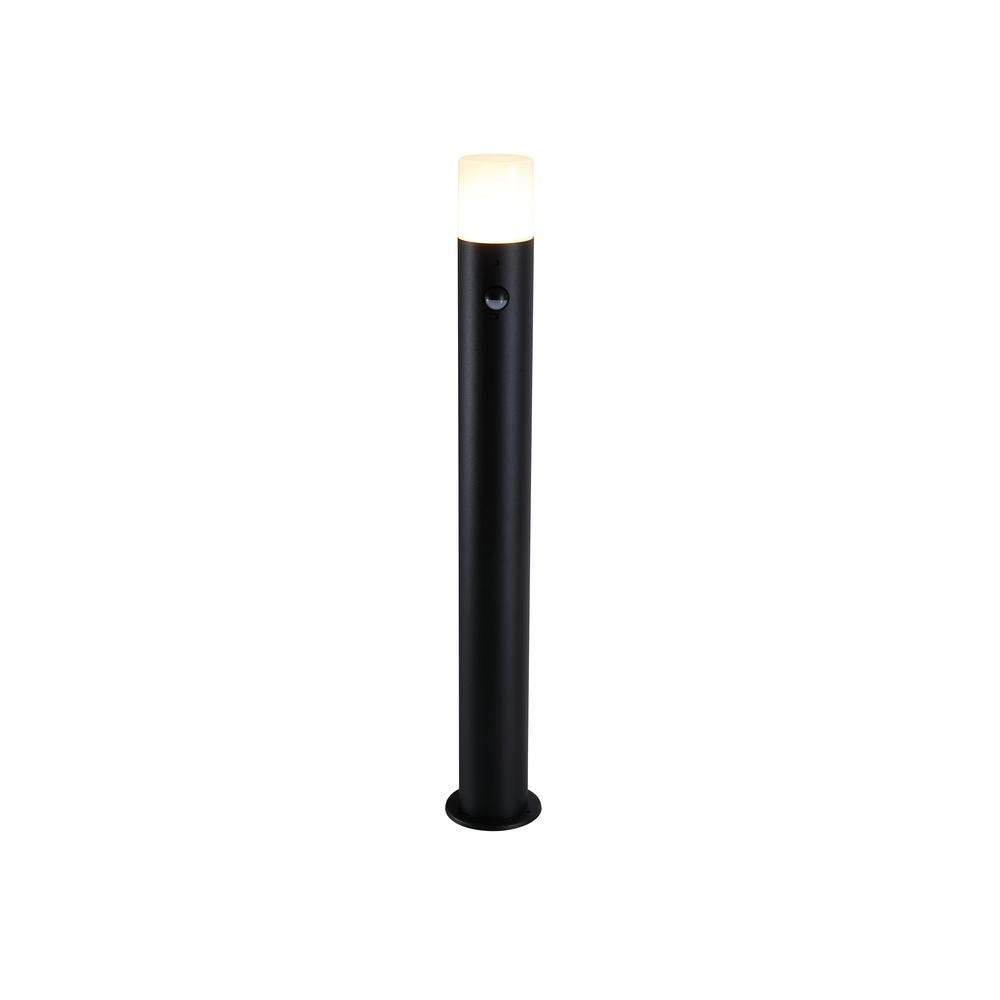 Searchlight TuinlampColorado 80cm zwart met sensor - 39240BK-800PIR