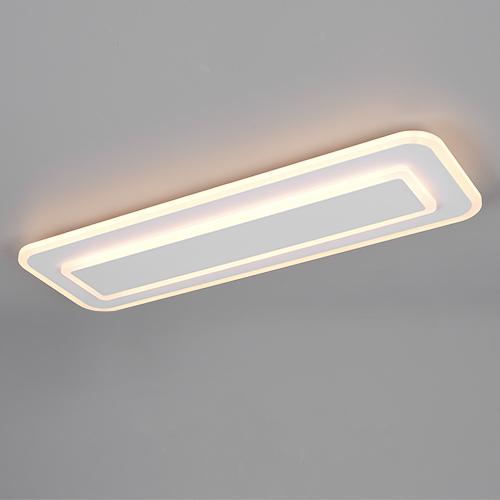 Trio Moderne plafondlampRiva wit 60cm - 636716131 afbeelding