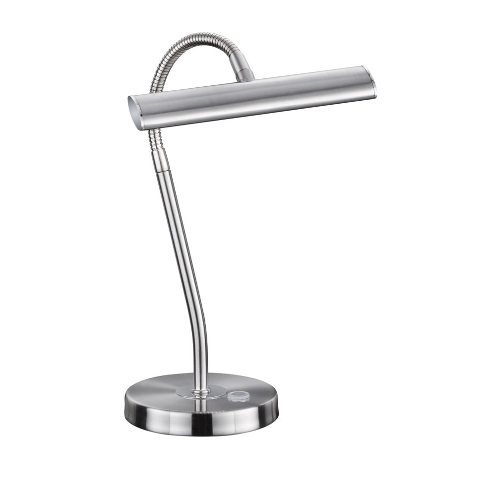 Trio Led bureau leeslamp Curtis nikkel mat - 579790107