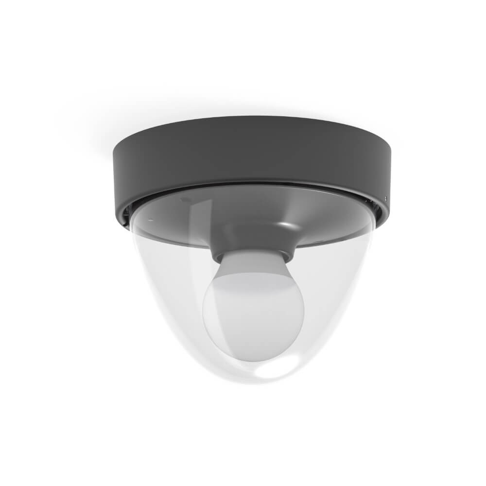 Lyora Zwarte plafondlampNook voor buiten - 7978