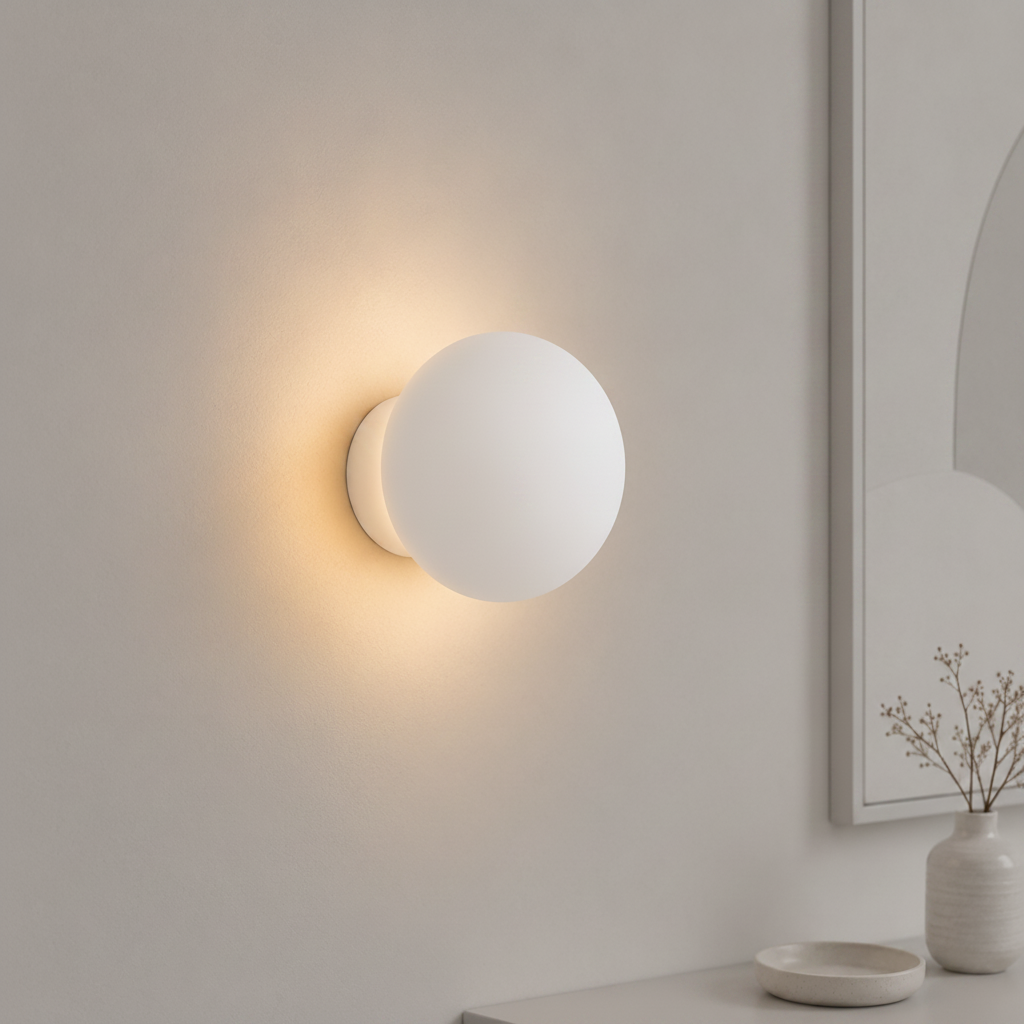 Lyora Design wandlampNetune wit - 110614