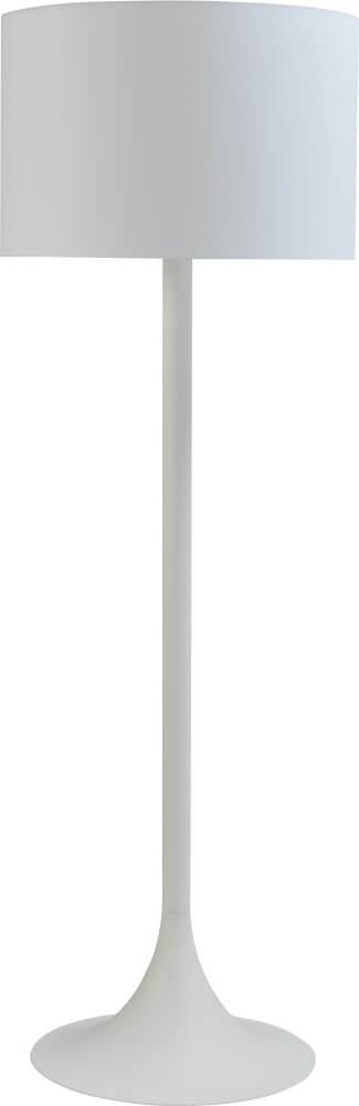 Masterlight Design vloerlamp Trip 60 Disk 178cm wit - 1177-06-6390-11-60