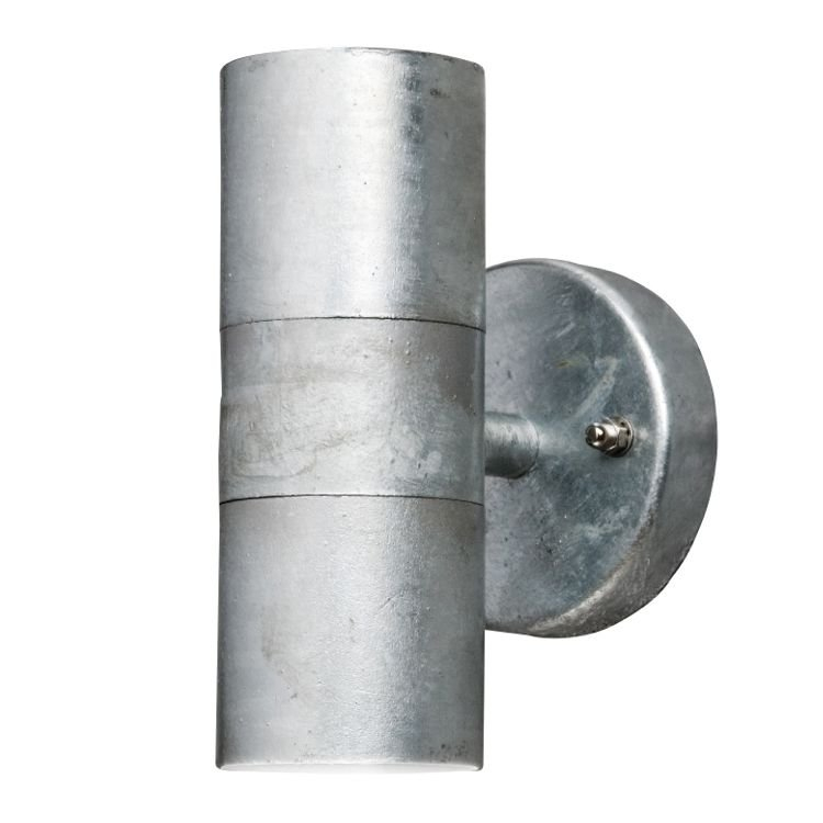 KonstSmide Wandspot Modena Up - Down 2-lichts 17cm zinkgrijs - 7571-320