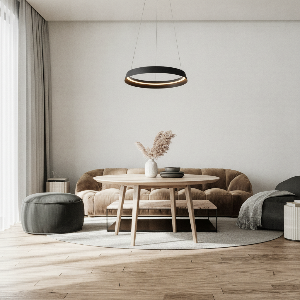 Lyora Design hanglampOrmi Ø 45cm zwart - 9030519
