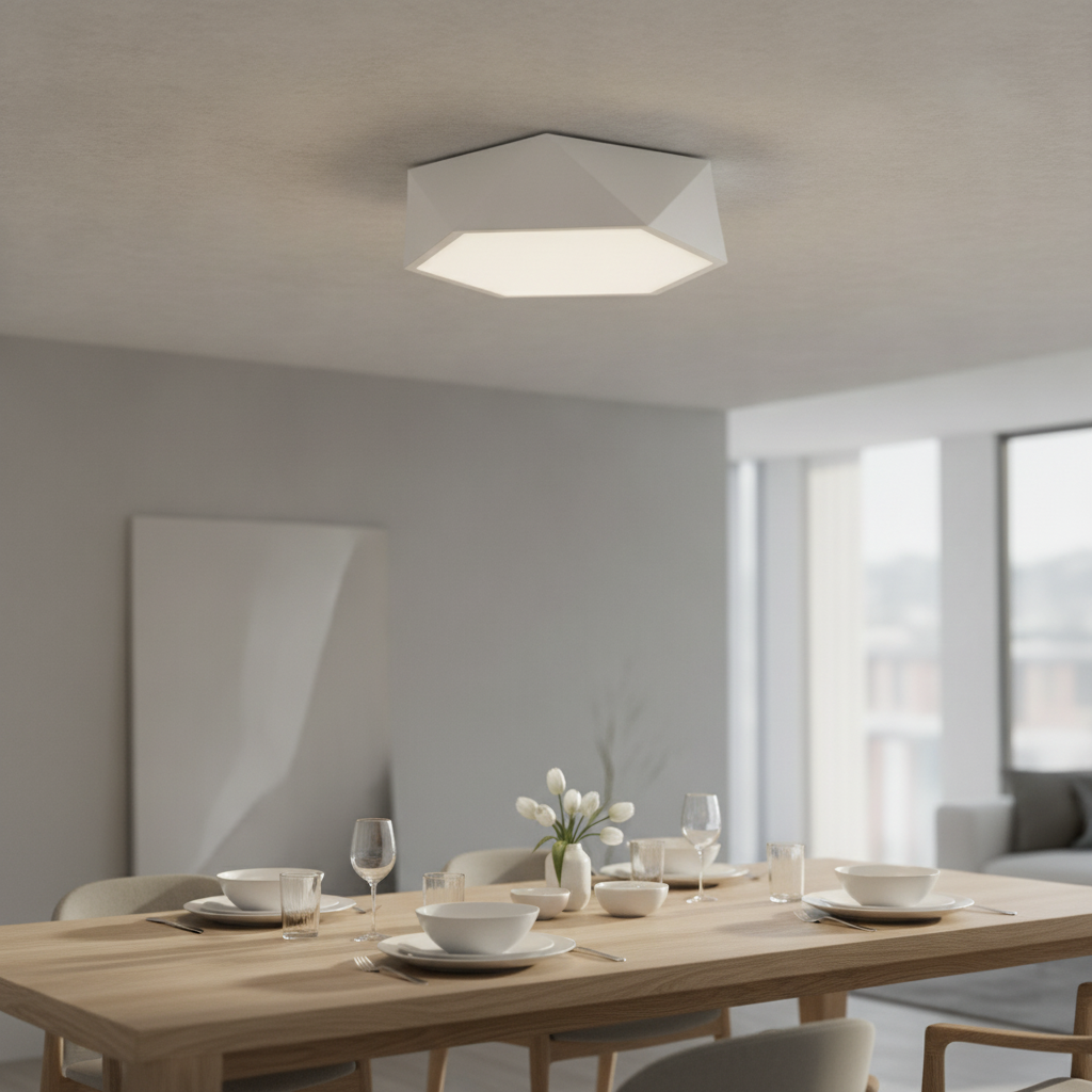 Lyora Design plafondlampDarius wit - 110520
