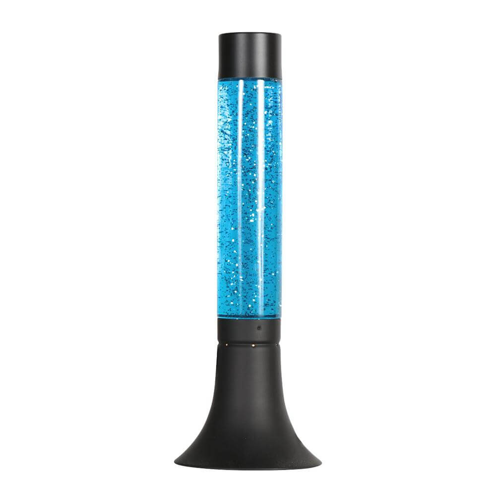 Steinhauer LavalampVolcan zwart met blauw - 4188ZW
