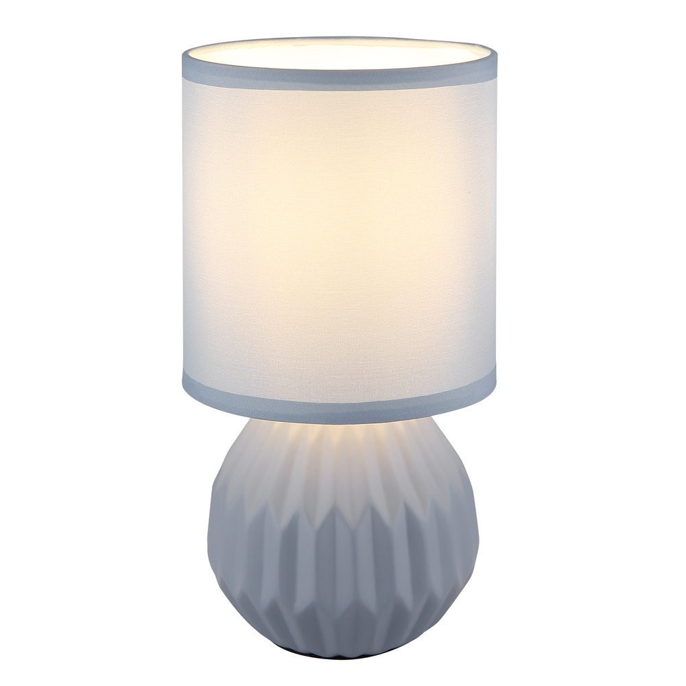 Globo Design schemerlampSylas blauw - 21730B