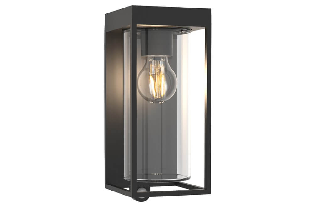 Lutec WandlampFlair zwart solar - 6988804012