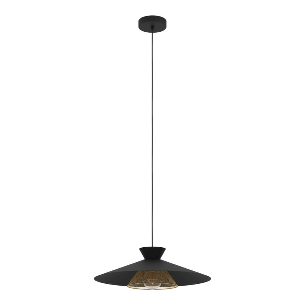 Eglo Zwarte hanglamp Grizedale Ø 50cm - 43885