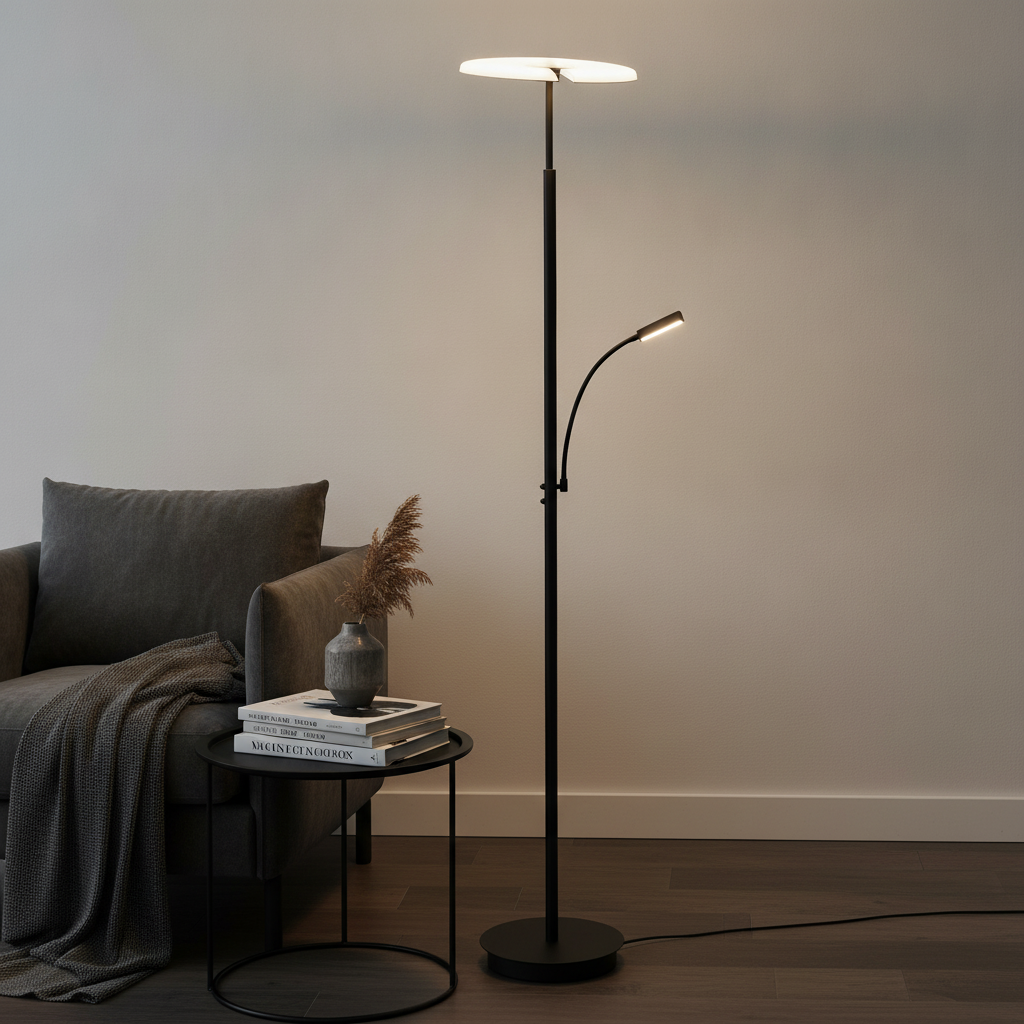 Artdelight Design leeslamp Riva zwart - VL RIVA ZW