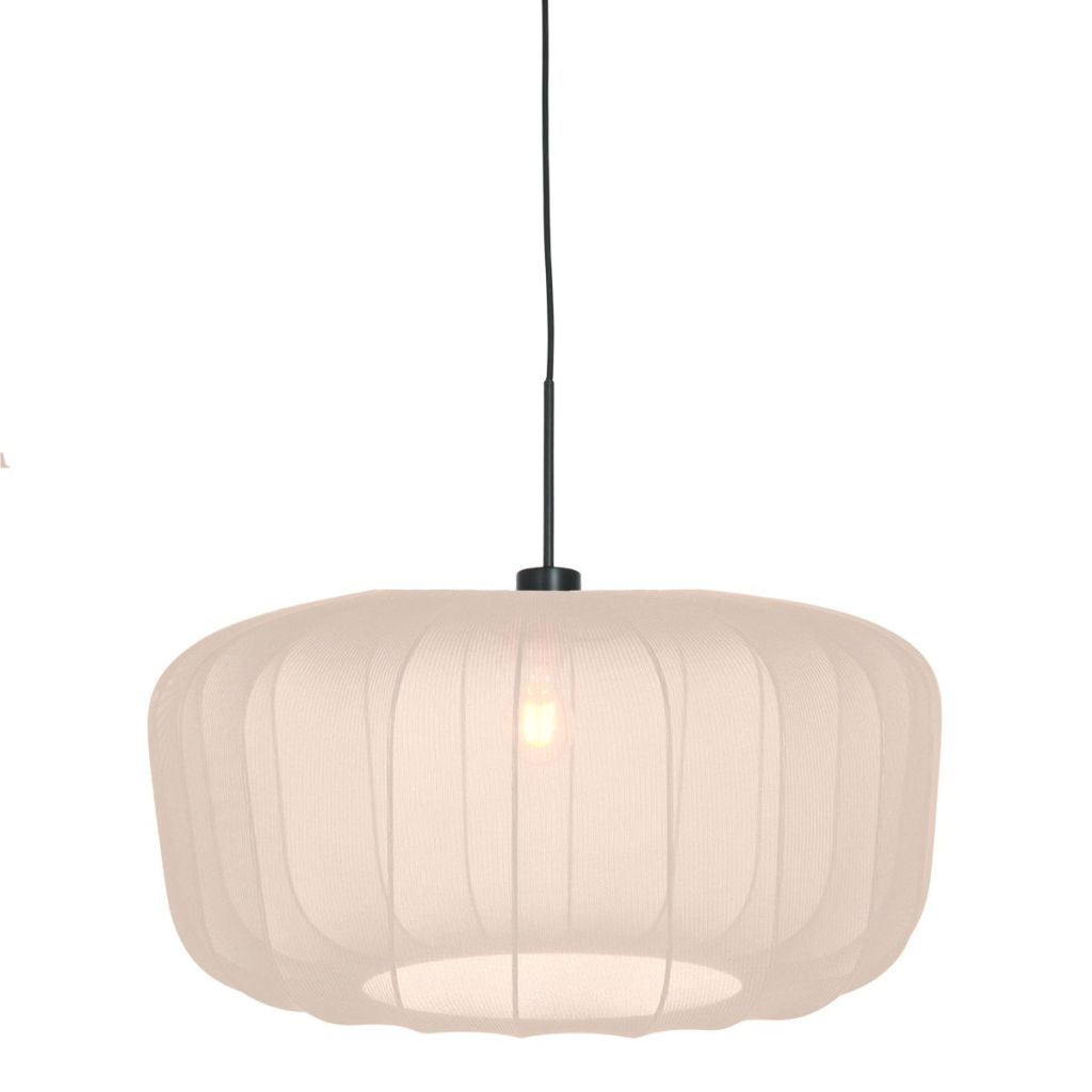 Steinhauer HanglampVela Lino met crème kap Ø60cm - 4485ZW