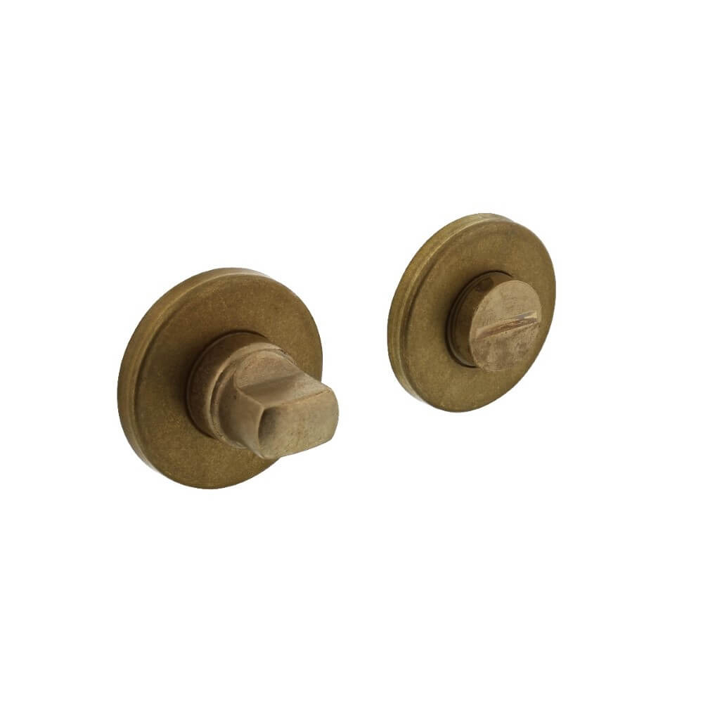 Intersteel WC-sluitingTira rond messing getrommeld - 0011.318660 afbeelding