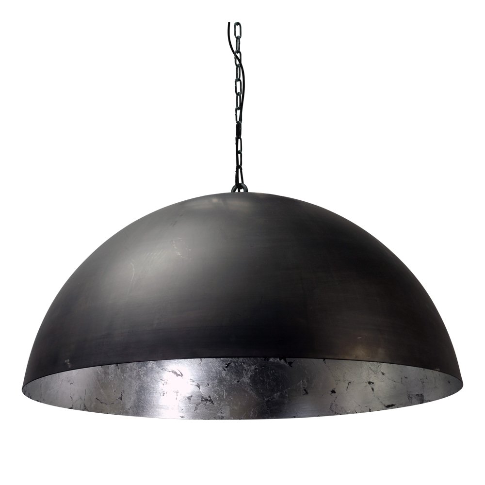 Masterlight Gunmetal hanglamp Industria 80 met zinkgrijs - 2201-30-37-K