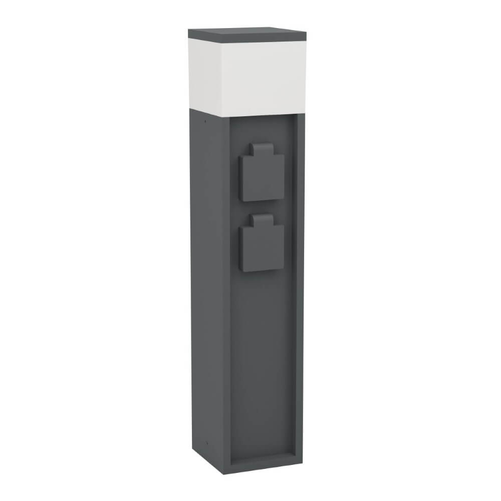 Eglo Stopcontact met lamp Park 5 antraciet - 901032