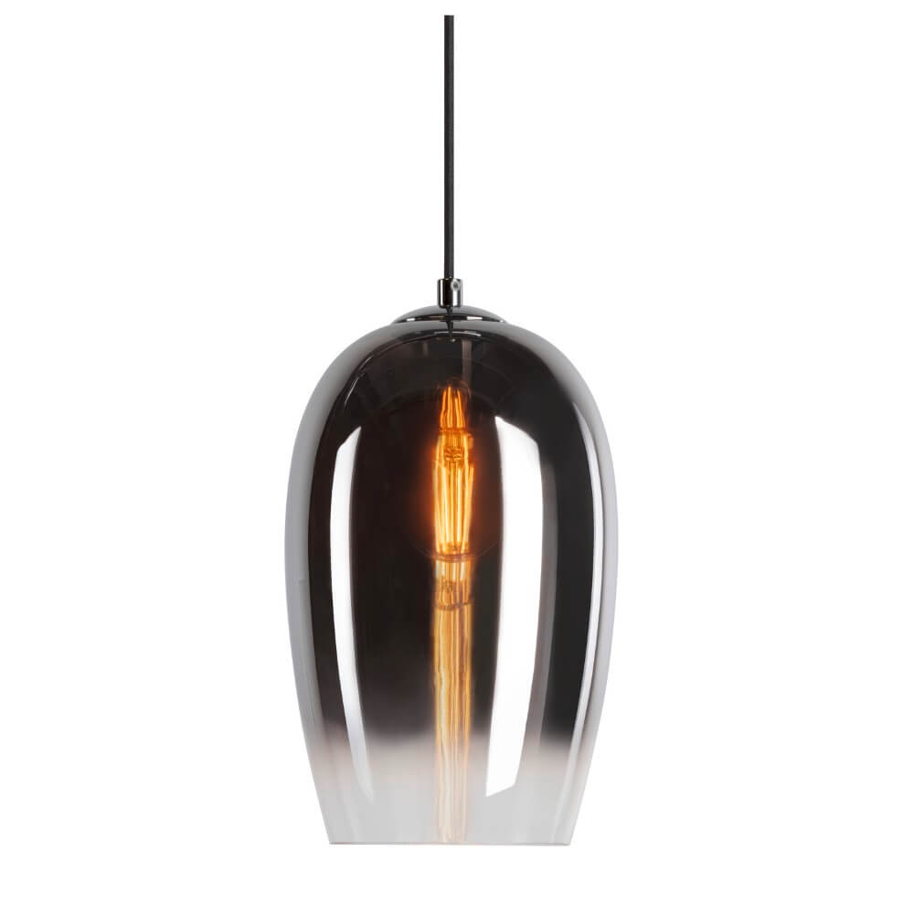 SLV Glazen hanglamp Pantilo smoke glas - Ø 18cm - 1006398