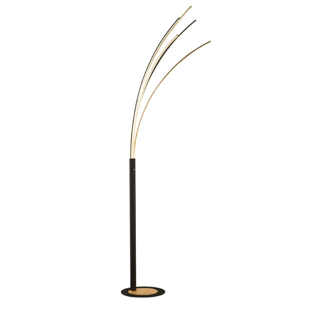 Fischer & Honsel Design booglampEllmau zwart - 40468