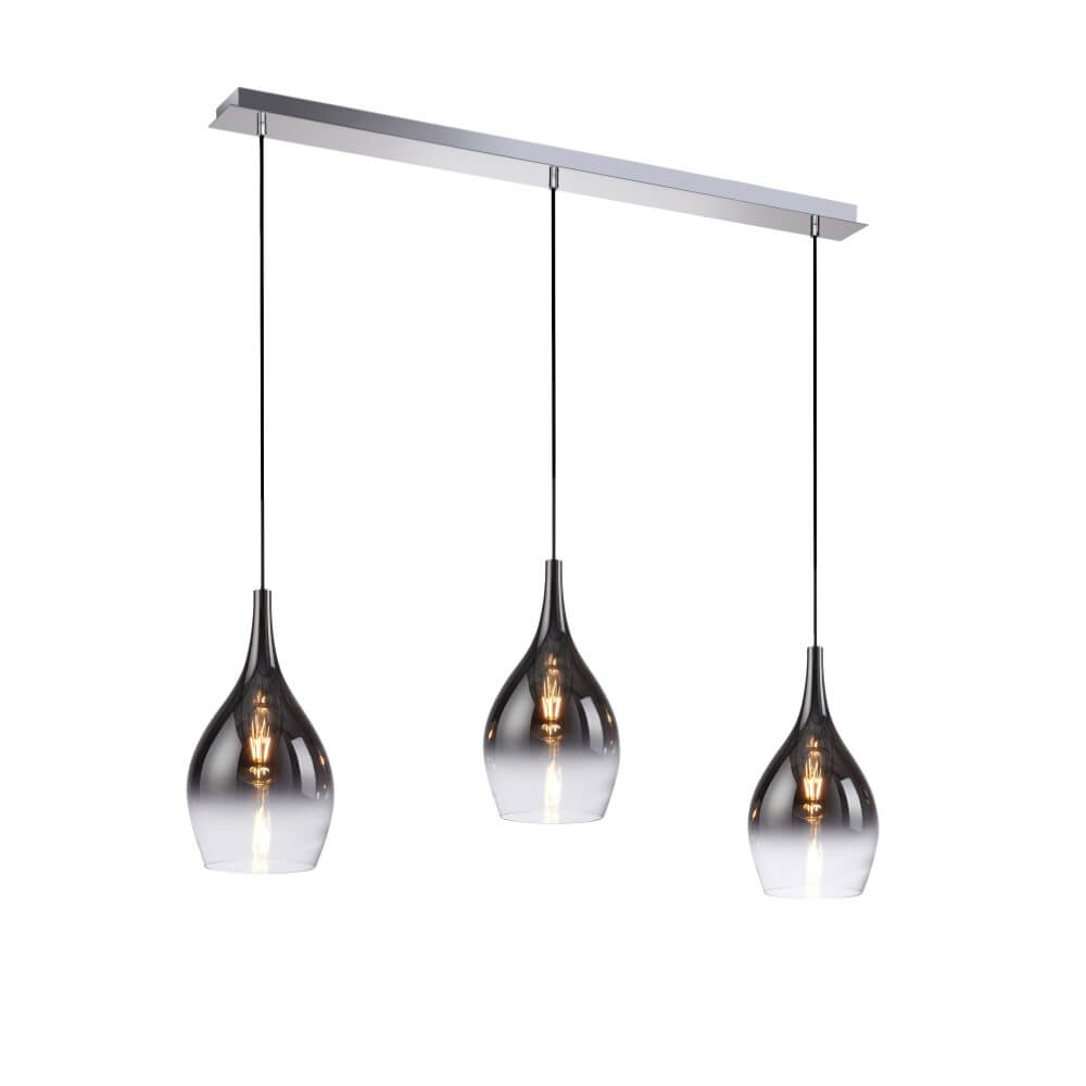 Paul Neuhaus Moderne hanglampPilua 3-lichts recht - 2063-17