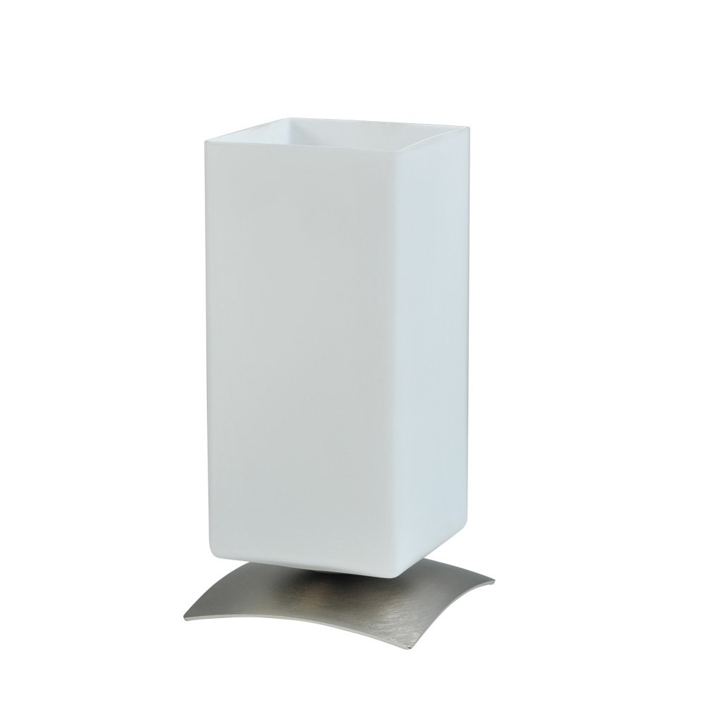Masterlight Tafellamp Oblica Square 23cm metaalgrijs - 4016-37-06