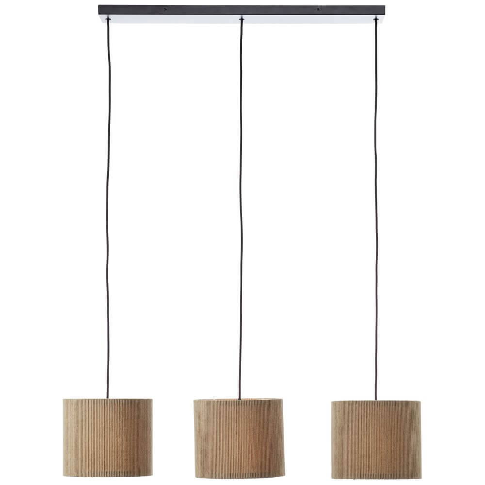 Brilliant 3-lichts hanglampTony grijs design - 60100/22