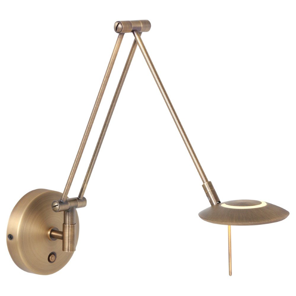 Steinhauer Metalen leeslampZodiac LED voor aan de wand - 2110BR