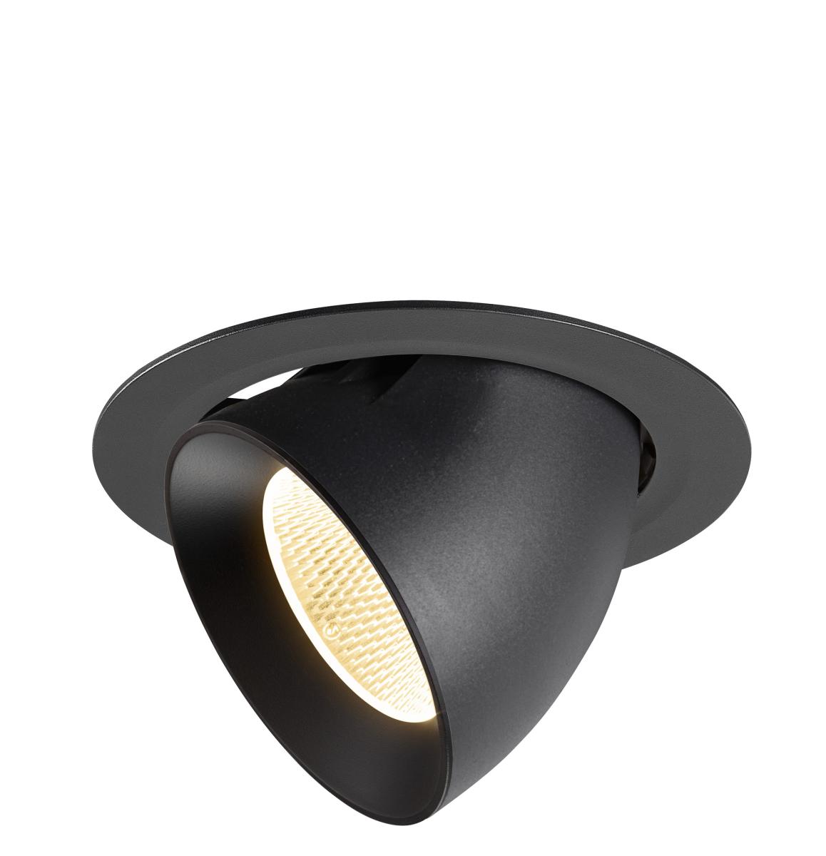SLV InbouwspotNuminos Gimble XL zwart 3000K - 20gr - 1009882