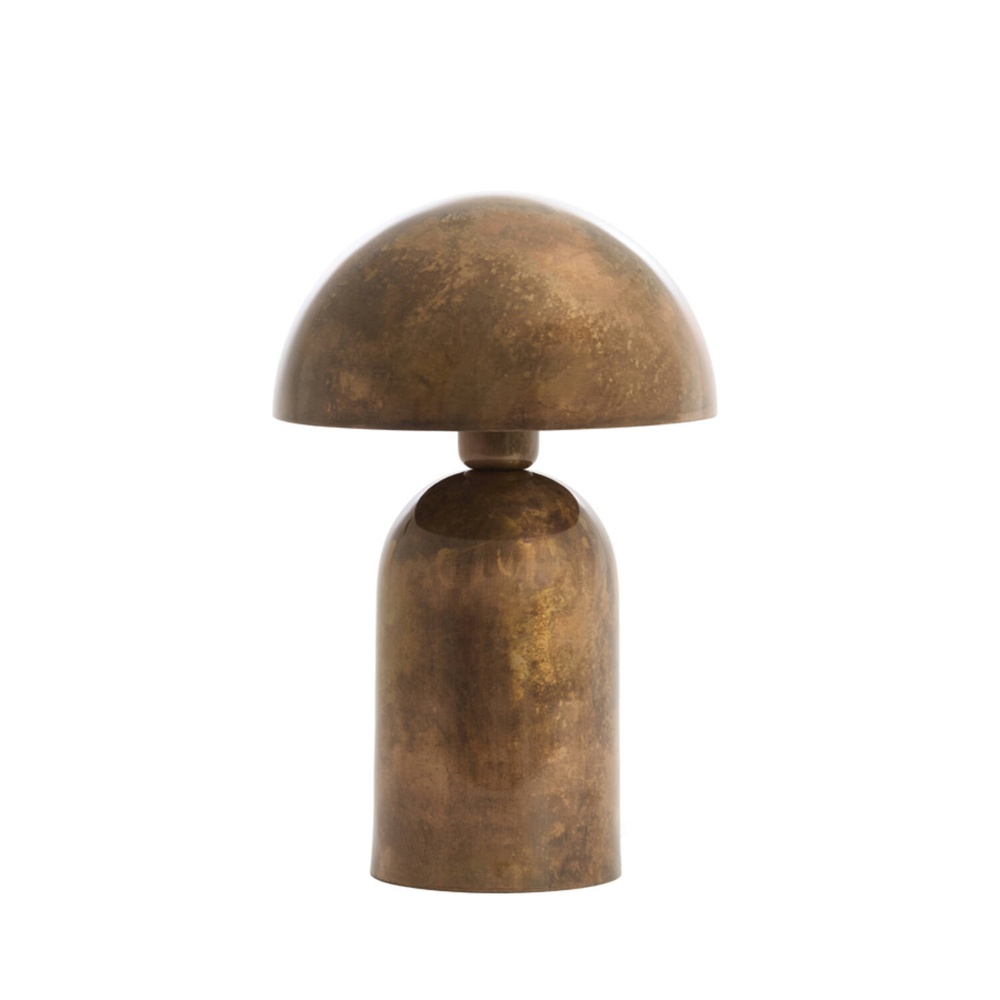 Light & Living Design tafellamp Tolima brons Ø 23cm - 1894949