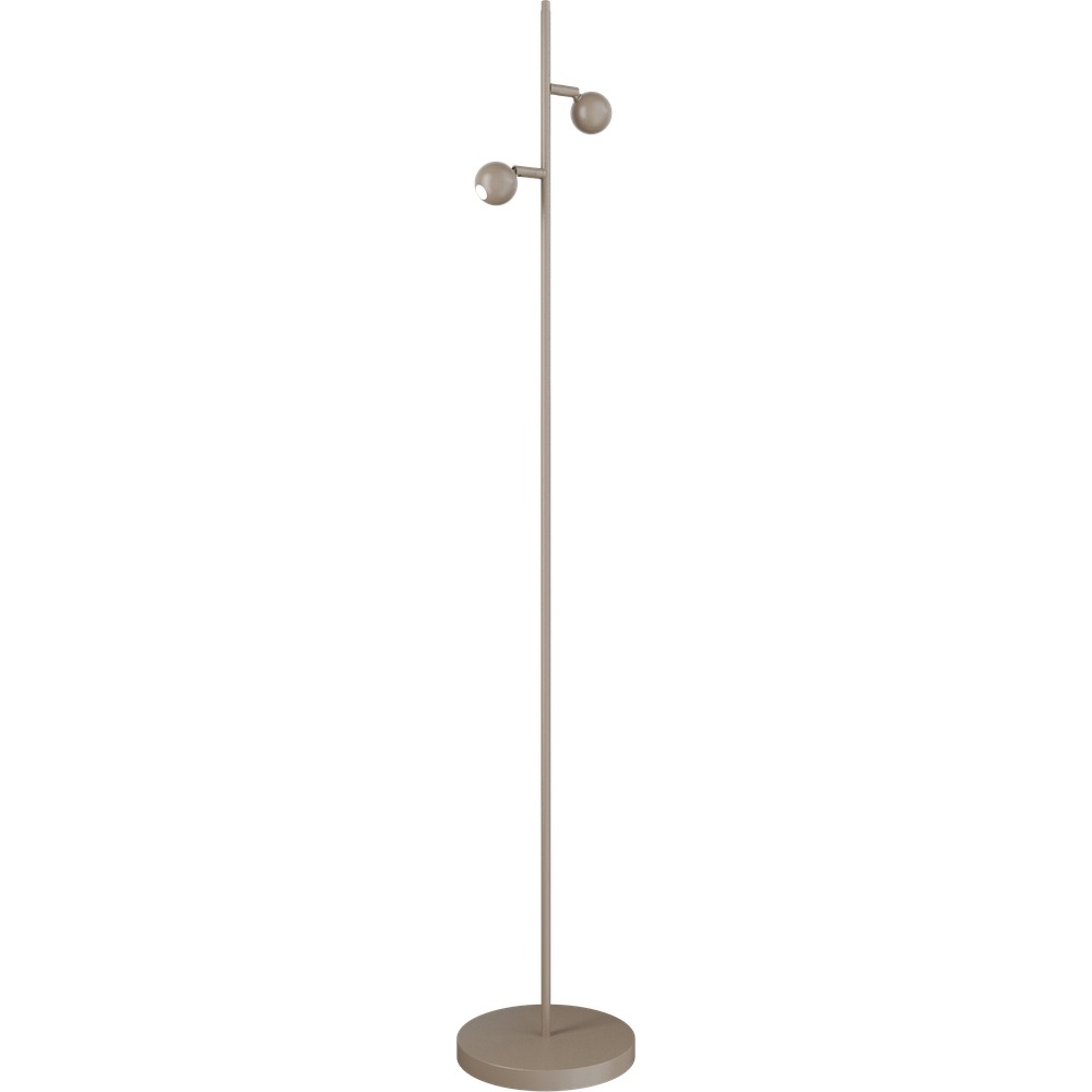Masterlight 2-lichts vloerlamp Talana beige terra - 1410-36-36-2