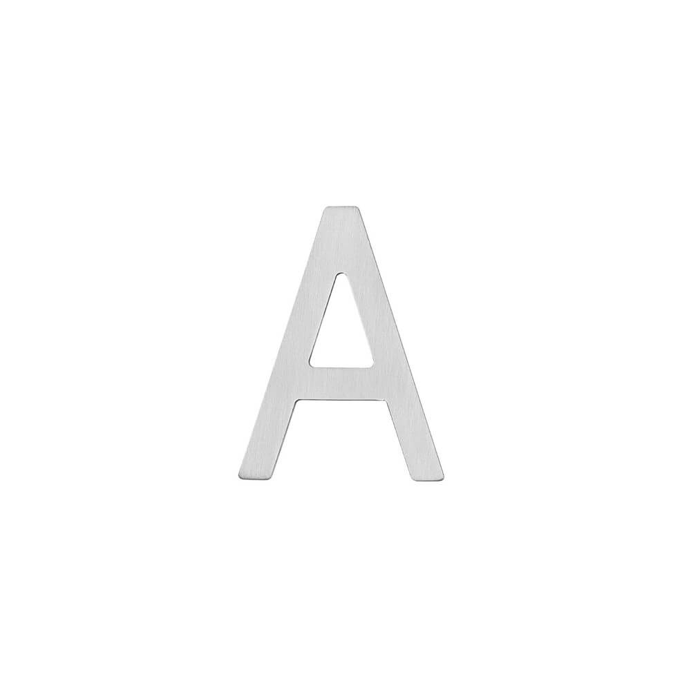 Intersteel Huisletter ANumbra 10cm RVS - 0035.402601